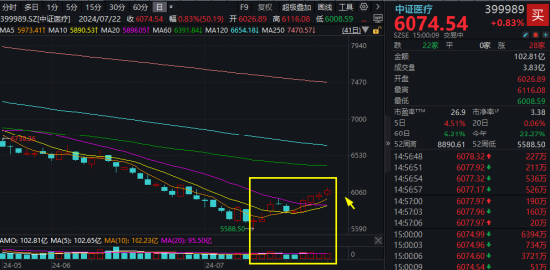 港股冲高，港股互联网ETF（513770）大涨近2%！信创产业链崛起，多股涨停！中证医疗逆市五连阳-第10张图片