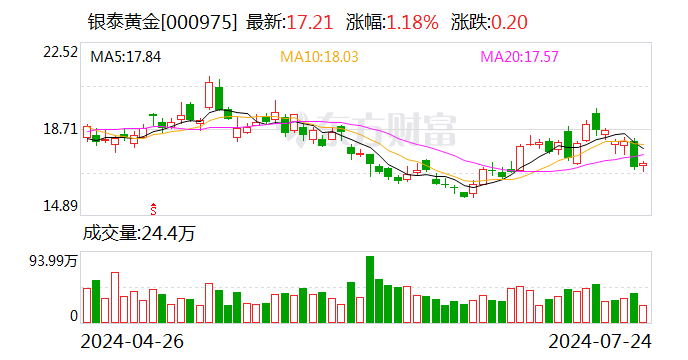 山东黄金：控股子公司银泰黄金变更证券简称为“山金国际”-第3张图片