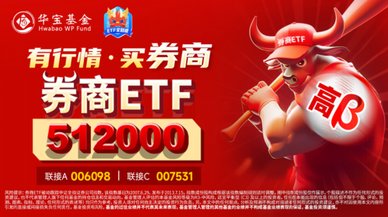 龙头4天3板，券商ETF（512000）放量涨逾1%！市场高低切换，超跌赛道大反攻，金融科技多股大涨-第6张图片