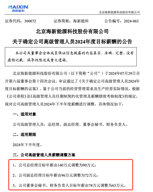 又有A股公司宣布：下调高管薪酬！-第2张图片