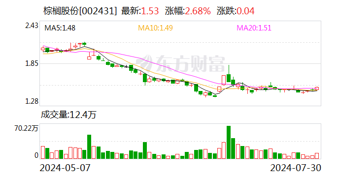 棕榈股份：第二季度新签合同金额合计约13.62亿元-第1张图片