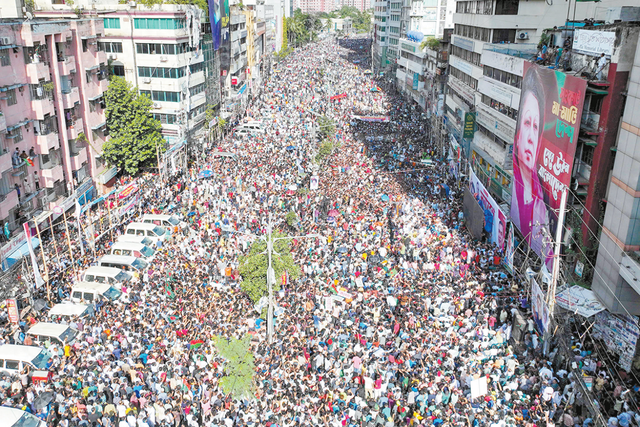 84岁尤努斯“临时”领导孟加拉国，美媒：孟加拉国希望他能为这个国家带来稳定-第1张图片