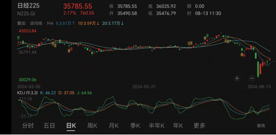 什么情况？天津建发昨天暴跌20%，今天闪崩超50%！日本股市持续反弹，日本央行今年或不会再加息-第6张图片