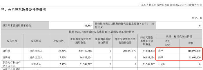 东方精工分拆百胜动力上市！实控人的大额资金往来遭疑，未上市先大额股权质押-第5张图片