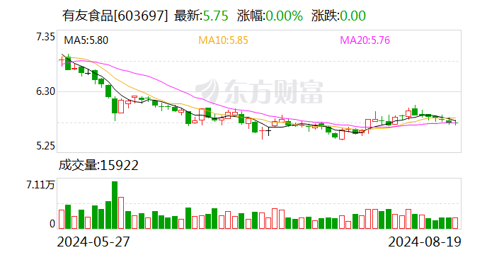 有友食品：补选赵吟为公司第四届董事会独立董事-第1张图片