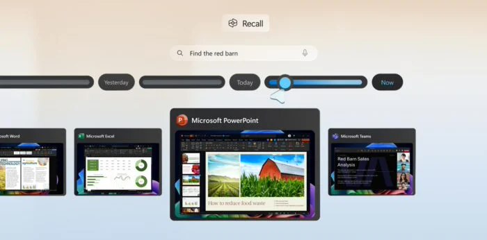 微软 Win11 AI 辅助回忆功能 Recall 将于 10 月公测，隐私问题仍受关注-第1张图片