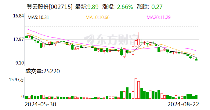 登云股份：国际金价上涨对公司黄金矿采选业务产生积极影响-第1张图片