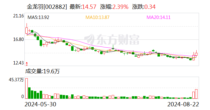 注意！金龙羽将于9月9日召开股东大会-第1张图片