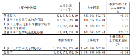 荣泰健康2024年上半年净利1.11亿同比增长6.12% 线上渠道不断完善、团队运营能力得到提升-第2张图片