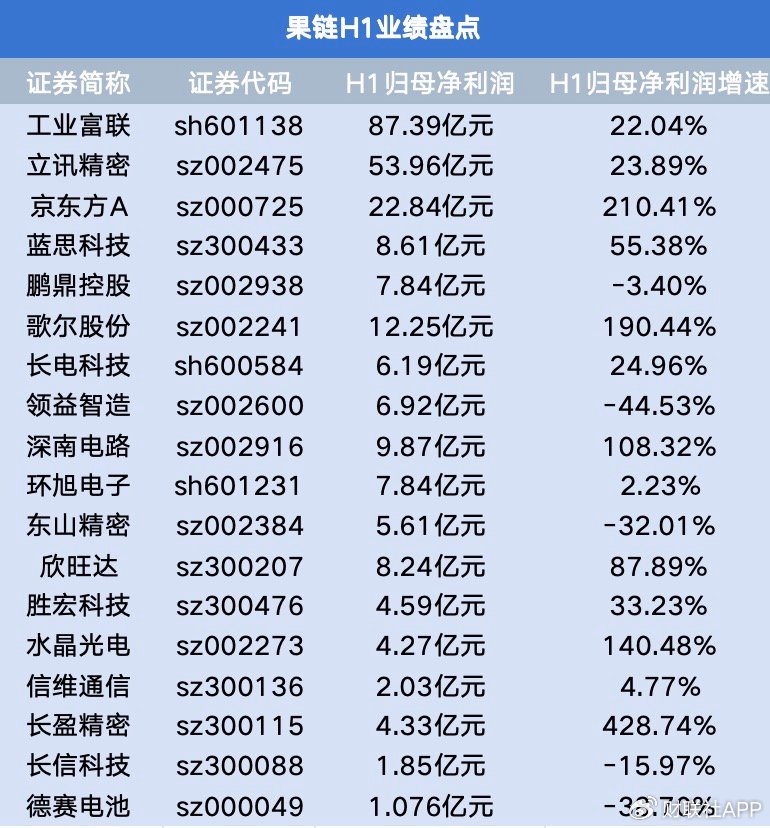 AI成果链“成绩单”关键词！H1业绩集体向好-第1张图片