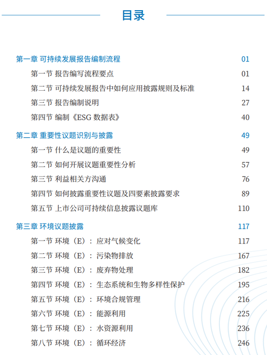 《上市公司可持续发展报告工作指南》目录-第1张图片