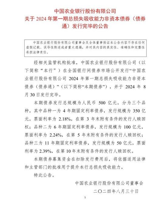 农行、建行加入！四大行均已参与-第1张图片