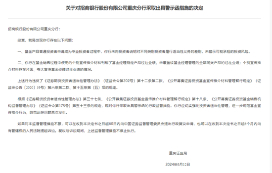 多家银行被出具“警示函”！这项业务受到严查-第2张图片