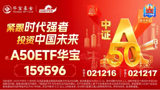 A50龙头再发力，茅台涨超3%！龙头宽基A50ETF华宝（159596）再涨超1%！连续第7日上涨！-第4张图片