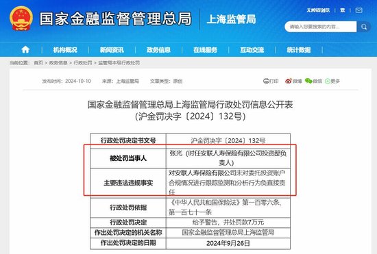 监管首罚“委托投资账户合规”问题 安联人寿被双罚37万 “合转外”后盈利能力仍在滑坡-第2张图片