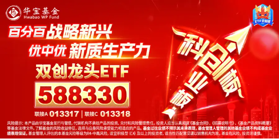 又一个爆发日！创业板+科创板携手狂飙，光伏荣登C位，双创龙头ETF（588330）盘中涨近4%-第3张图片