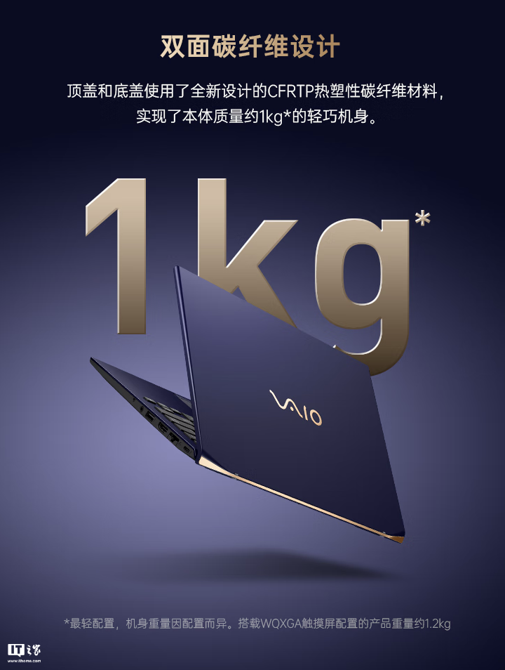 VAIO SX14-R 轻薄本勝色触控屏特别版国行首销，Ultra7-155H + 64G + 2T 售 24988 元-第4张图片