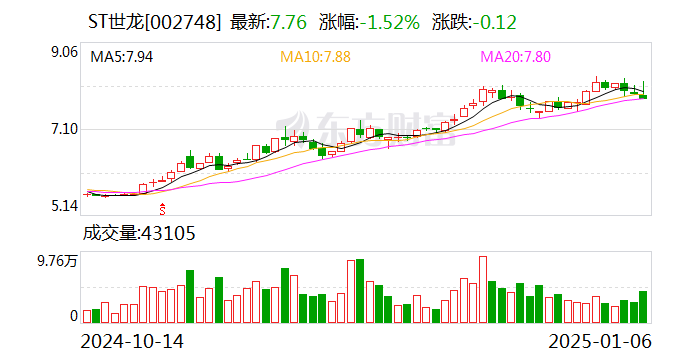 ST世龙：聘任潘妙华为财务总监-第1张图片