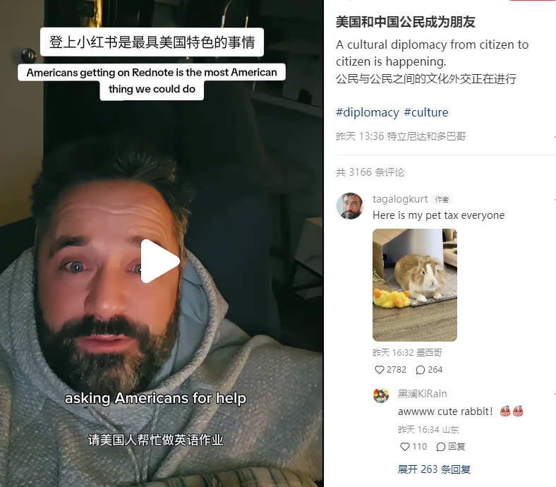 美国网友之后，欧洲网友也来了！世界各地“小红薯”热聊-第9张图片
