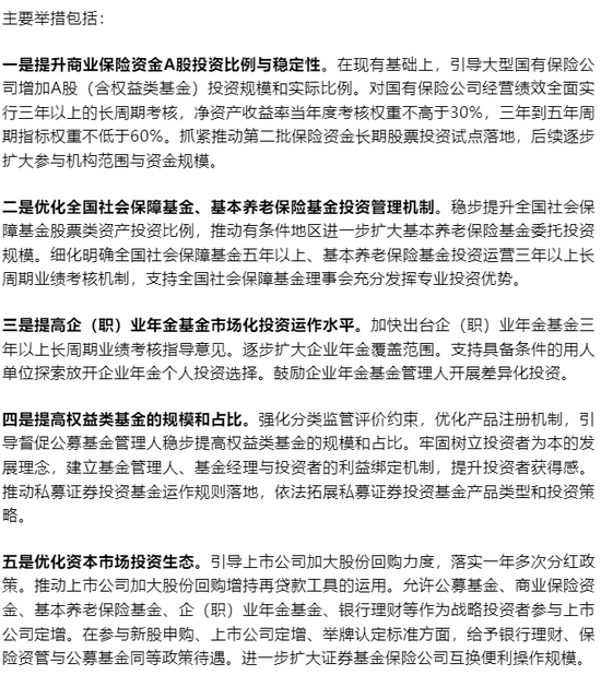 重磅！新增保费30%投资A股，推动中长期险资入市方案出炉，保司接下来怎么干？-第2张图片