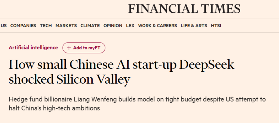 “DeepSeek或彻底改变游戏规则”！中国大模型“搅动”硅谷-第12张图片