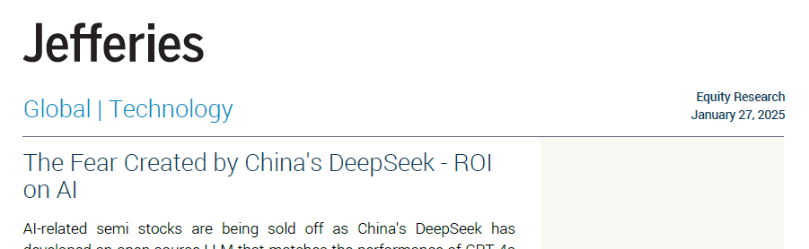 DeepSeek凭“白菜价”捅破万亿资本泡沫？英伟达承认“卓越”-第3张图片