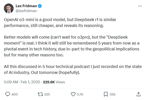 OpenAI紧急上线O3 Mini，网友热评：DeepSeek R1 vs O3 Mini-第1张图片